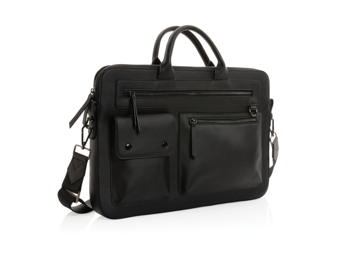Swiss Peak 14" laptopväska GRS återvunnen PU