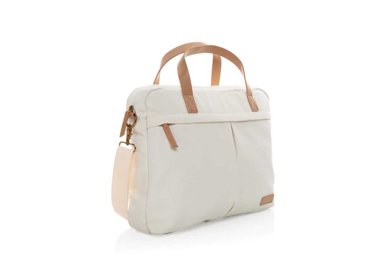 Impact AWARE™ laptopväska i 16 oz. återvunnen canvas