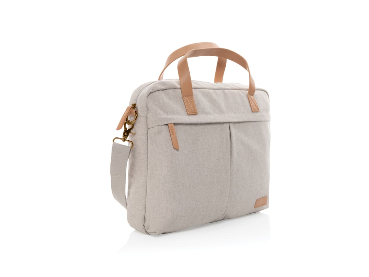 Impact AWARE™ laptopväska i 16 oz. återvunnen canvas
