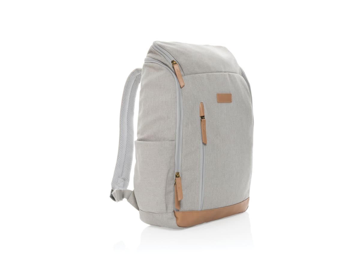 Impact AWARE™ 15" laptopryggsäck i 16 oz. återvunnen canvas