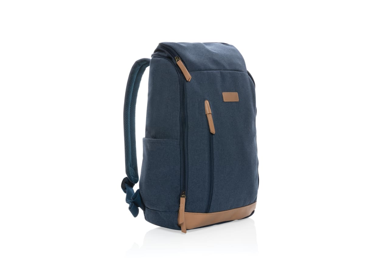 Impact AWARE™ 15" laptopryggsäck i 16 oz. återvunnen canvas