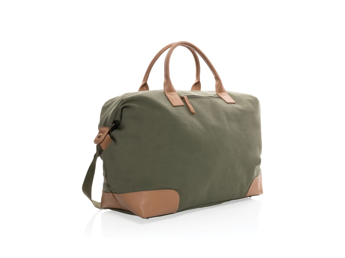 Impact AWARE™ stor weekendväska i 16 oz. återvunnen canvas