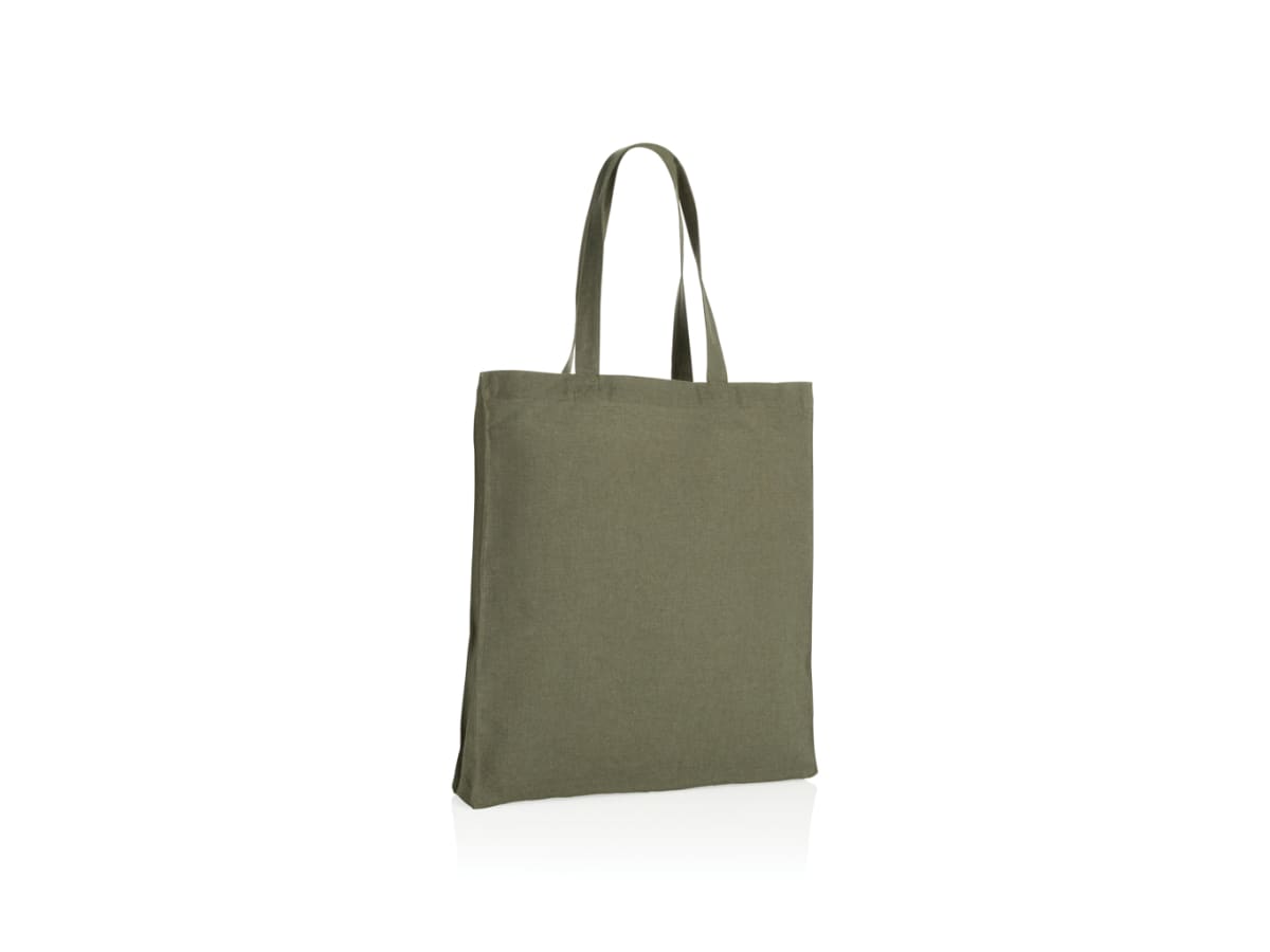 Impact AWARE™ shoppingkasse m. bälg återvunnen bomull 145gr