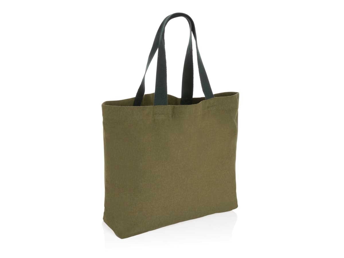 Impact Aware™ stor tote-väska 240 gsm ofärgad återvunnen canvas