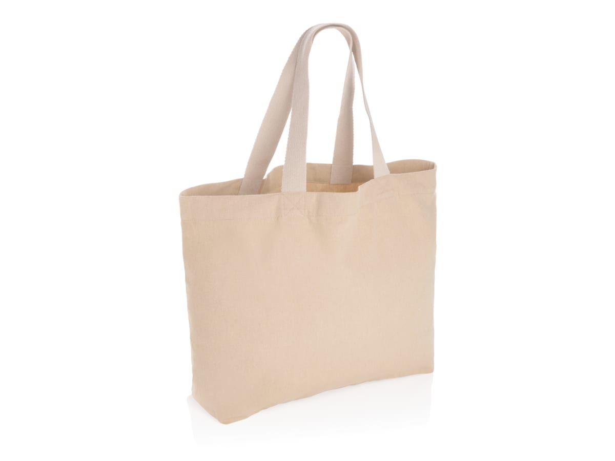 Impact Aware™ stor tote-väska 240 gsm ofärgad återvunnen canvas