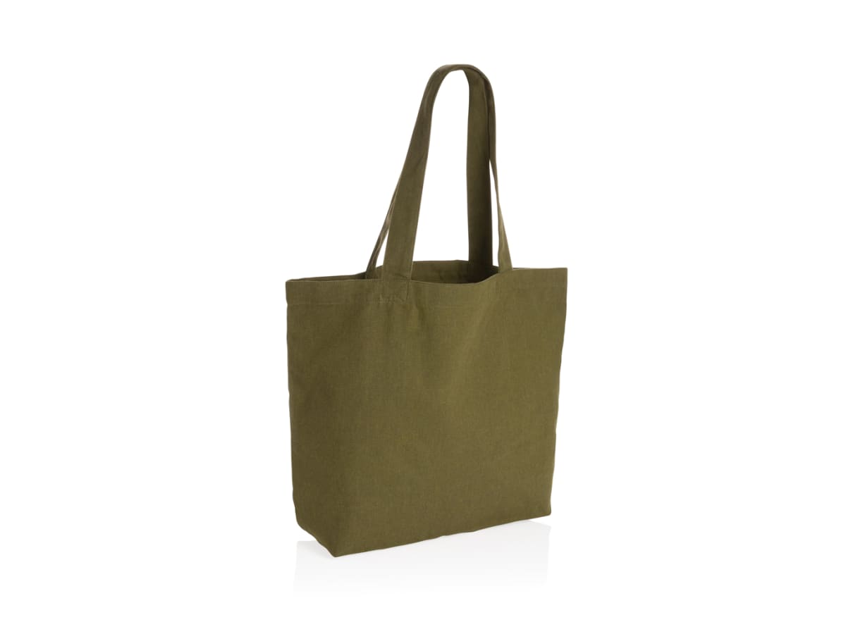 Impact Aware™ shoppingkasse m/ficka 240 gsm ofärgad rcanvas