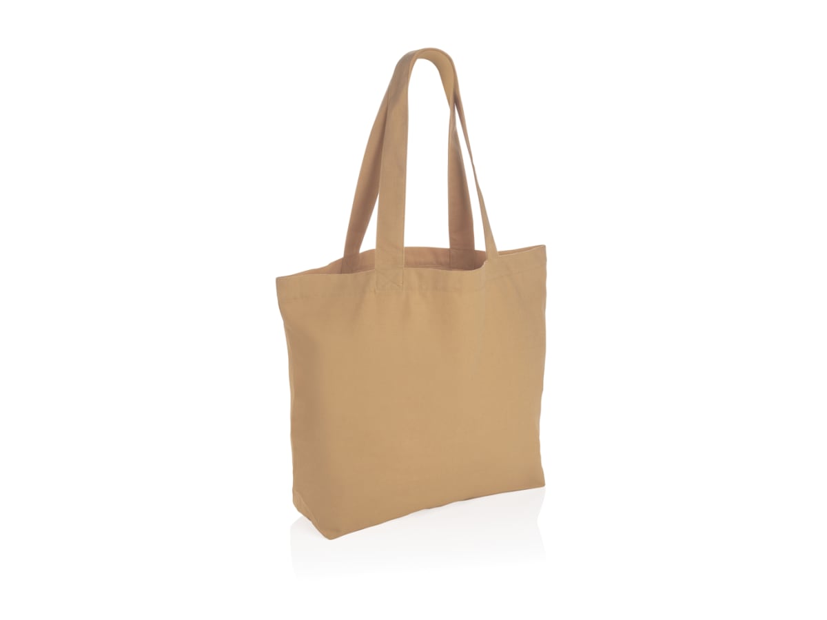 Impact Aware™ shoppingkasse m/ficka 240 gsm ofärgad rcanvas