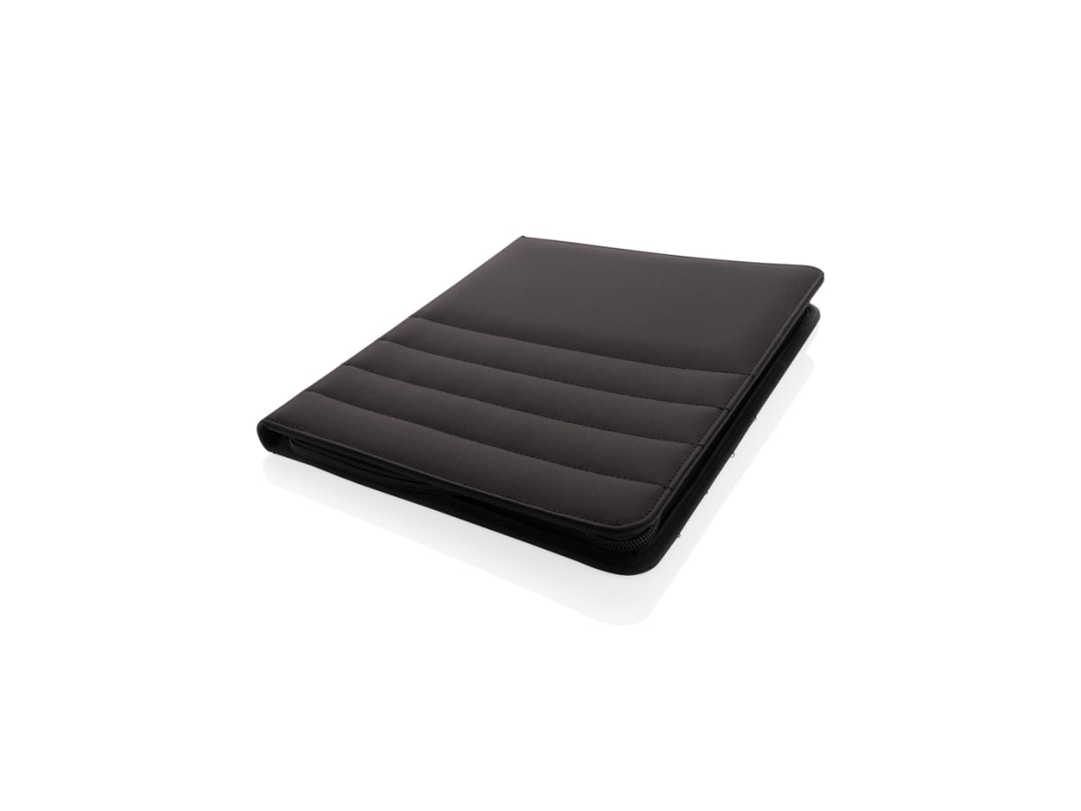 Impact AWARE™ RPET A4 portfolio med dragkedja