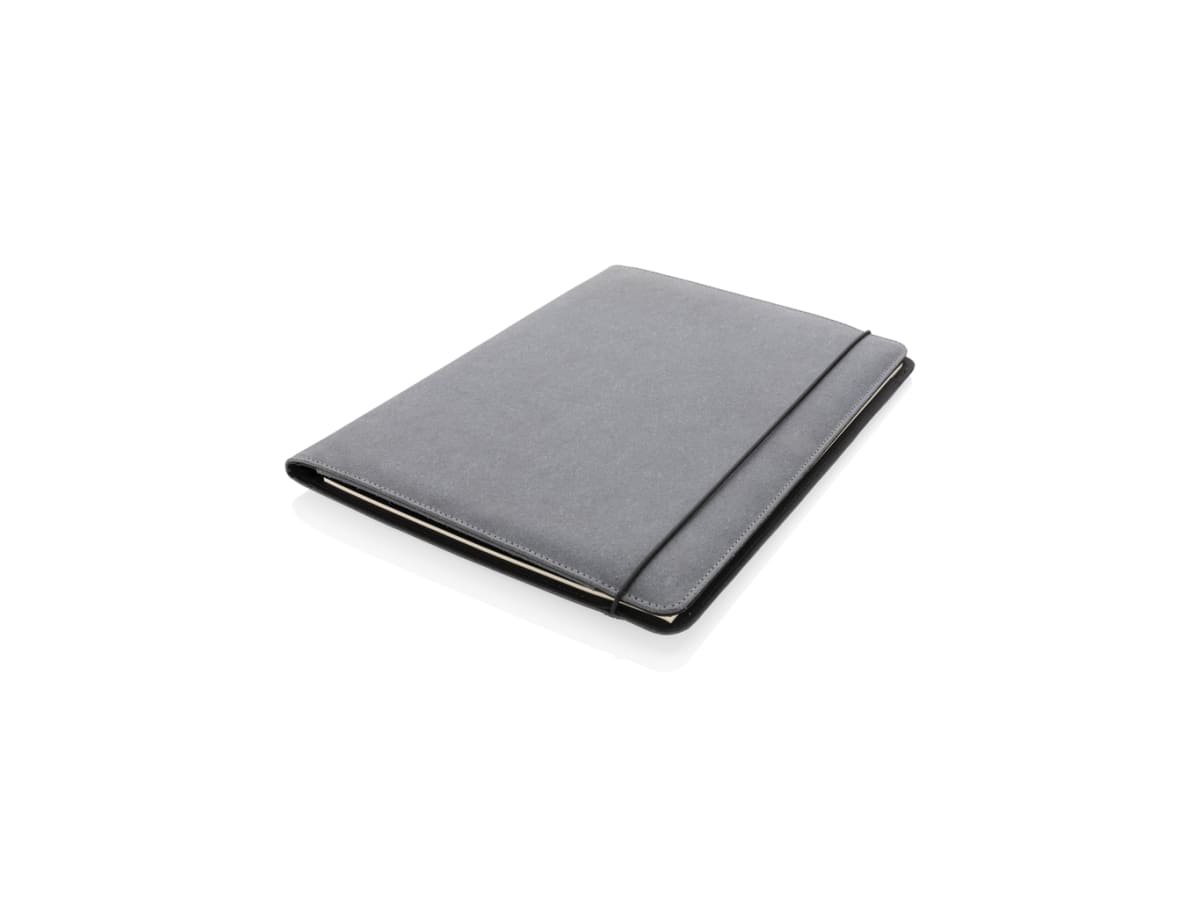 A4 portfolio i återvunnet läder