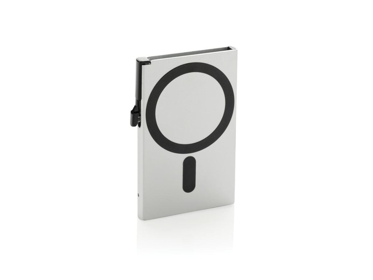 Standard aluminium RFID magnetiskt kortfodral för mobil