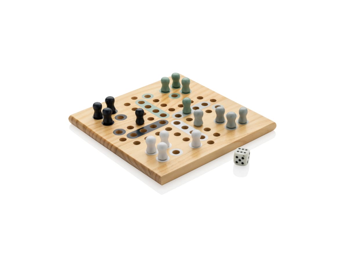 Claire Ludo-spel i trä