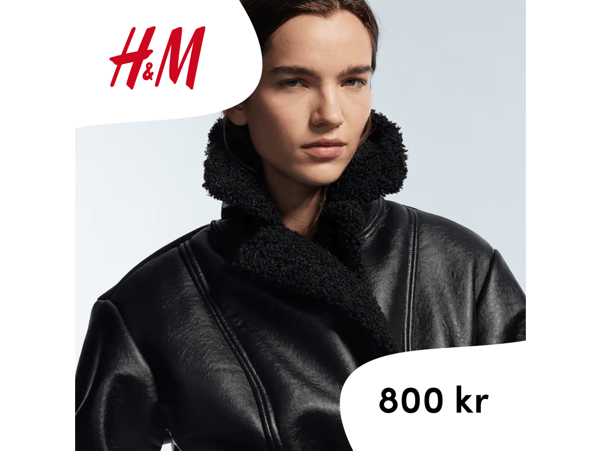 H&M Presentkort 800 kr