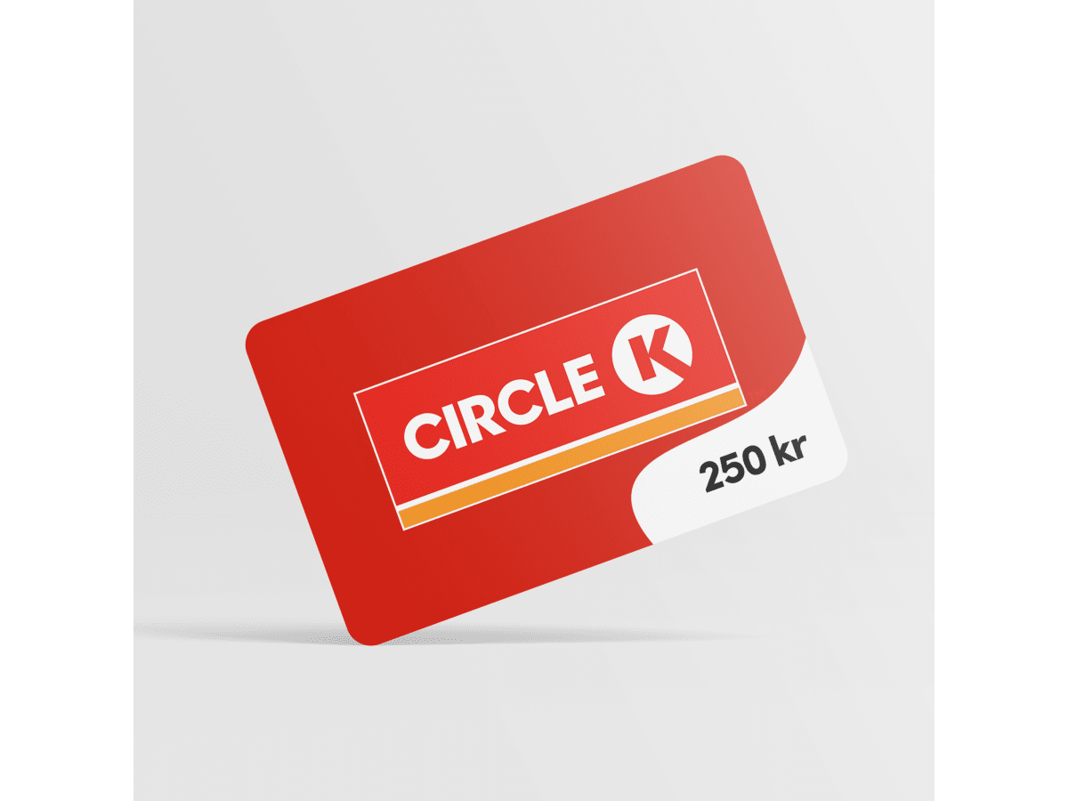 Circle K Presentkort - 250 kr