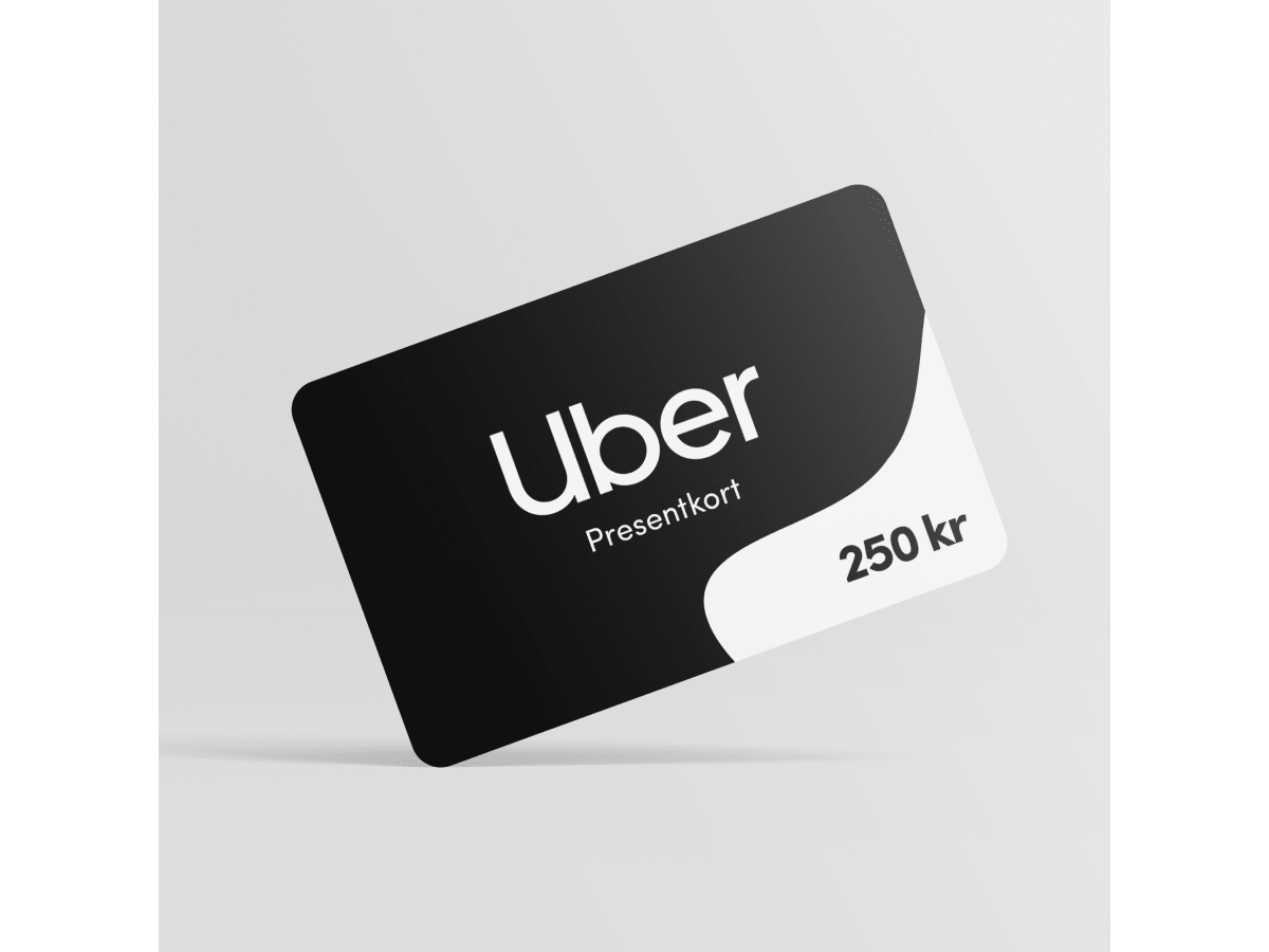 Uber Presentkort - 250 kr