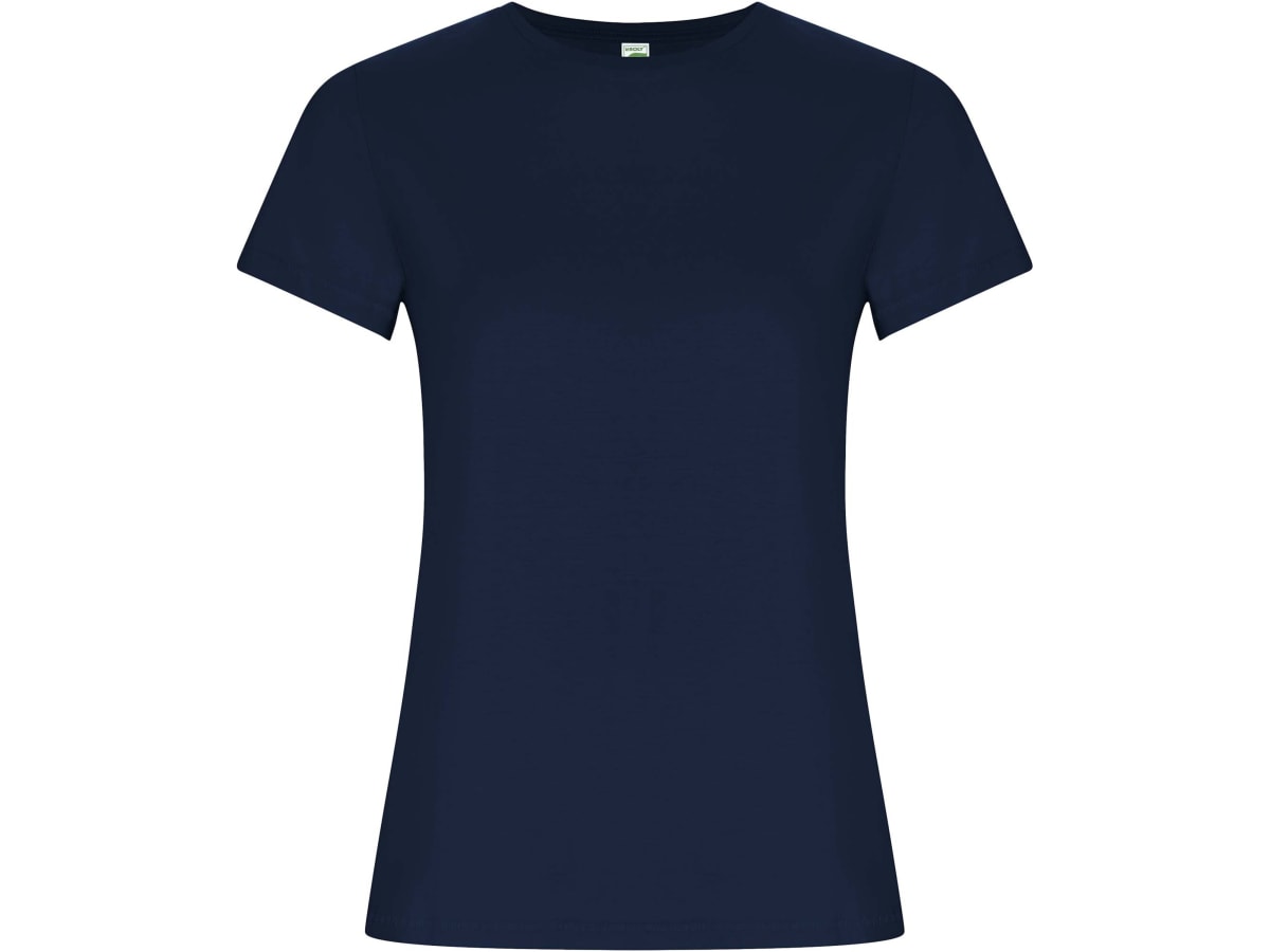 Golden kortärmad T-shirt för dam