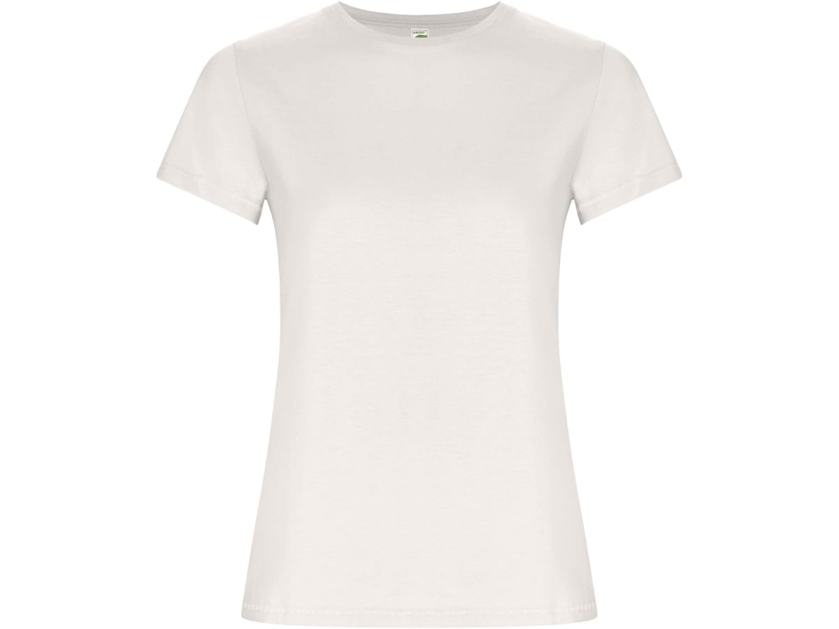Golden kortärmad T-shirt för dam