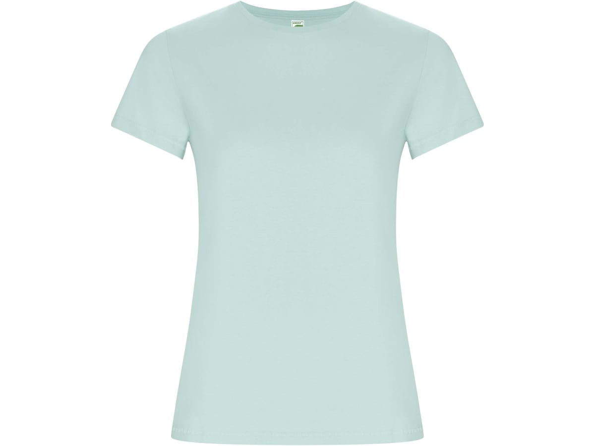 Golden kortärmad T-shirt för dam
