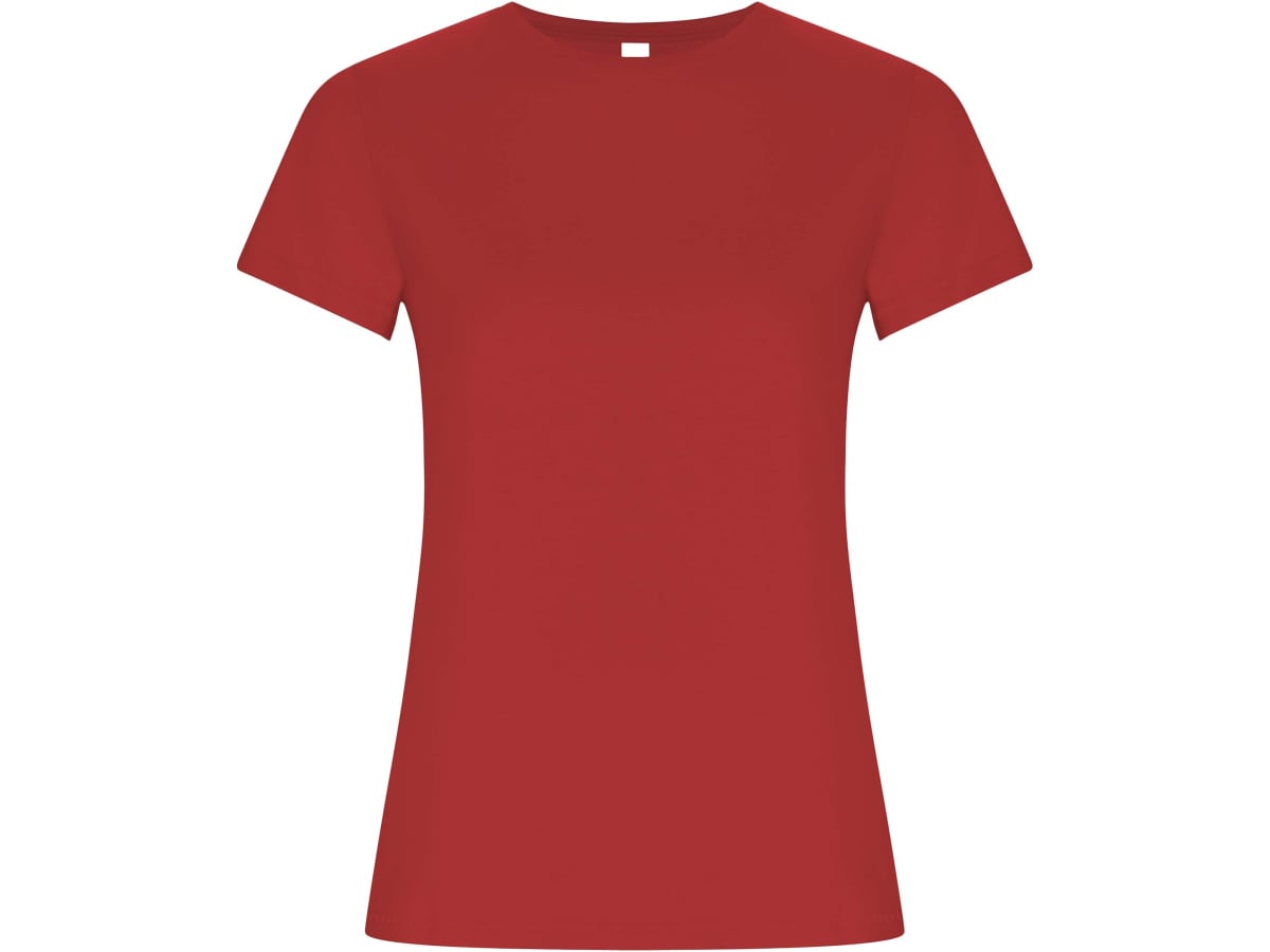 Golden kortärmad T-shirt för dam