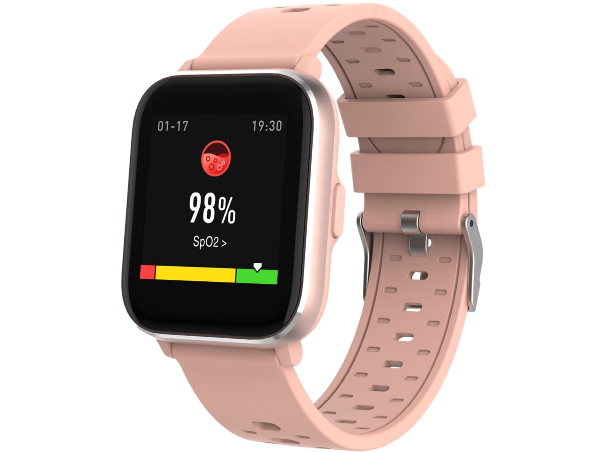 Smartwatch med temp, syre och hjärtfrekvens