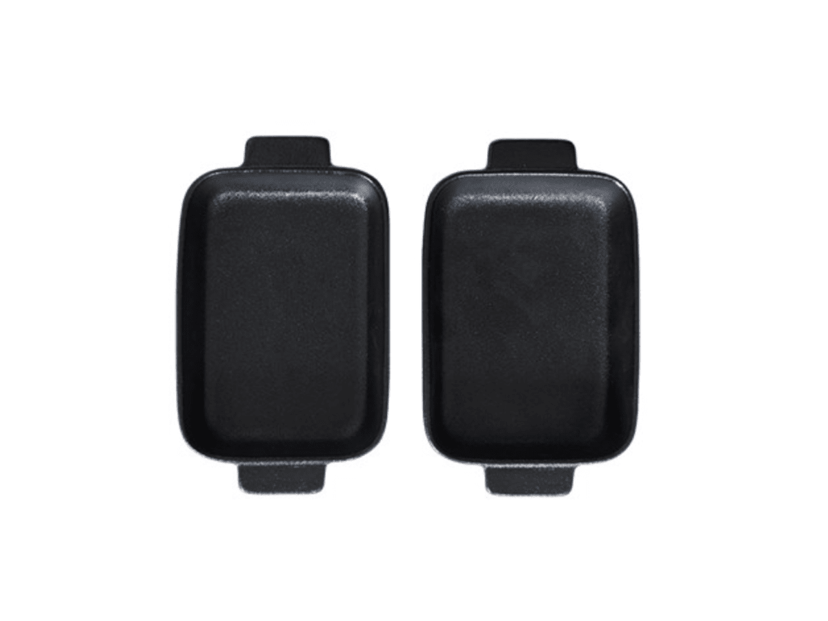 Satake Ugnsform svartglacerad porslin 2-pack