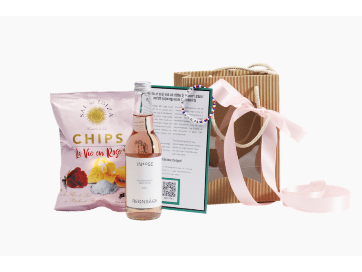 Lilla rosa - stötta Ung Cancer