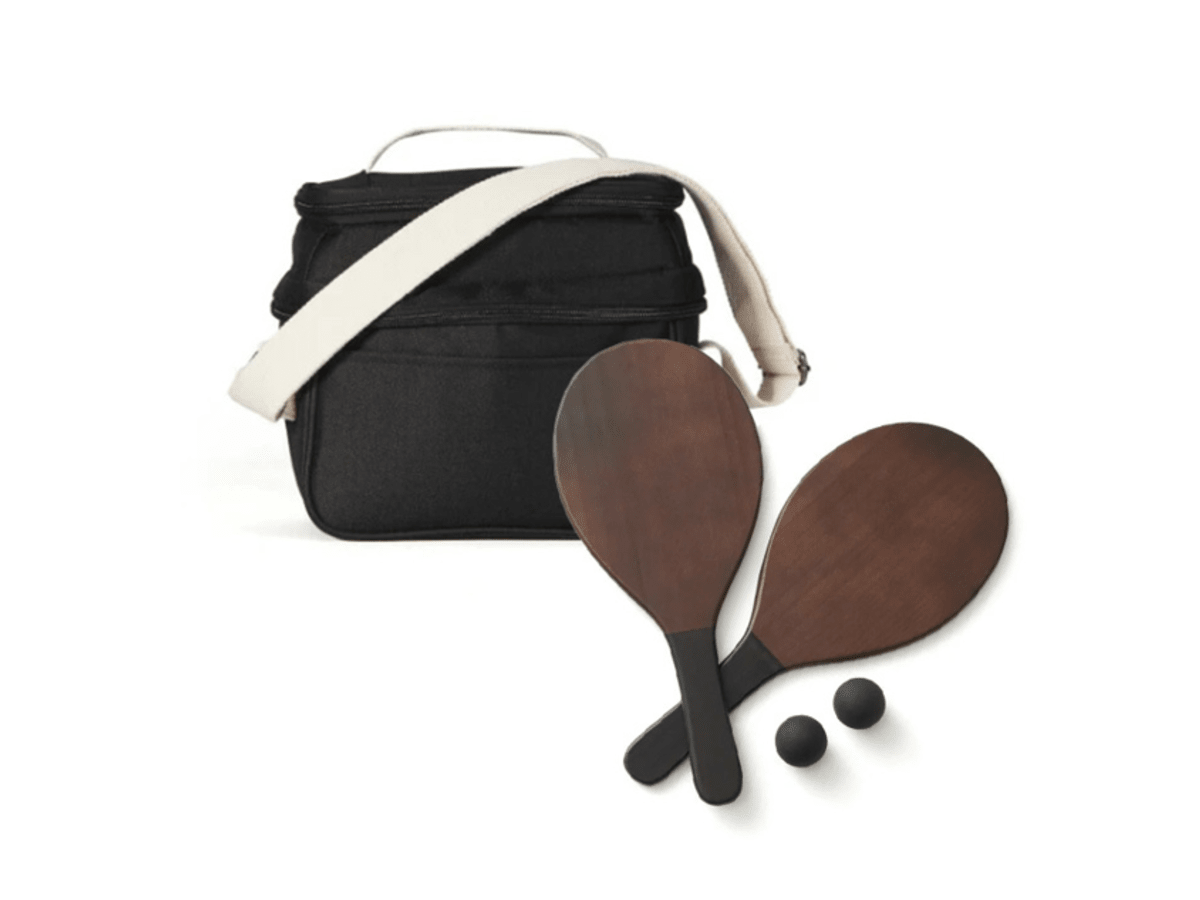 Strandtennisset & Kylväska