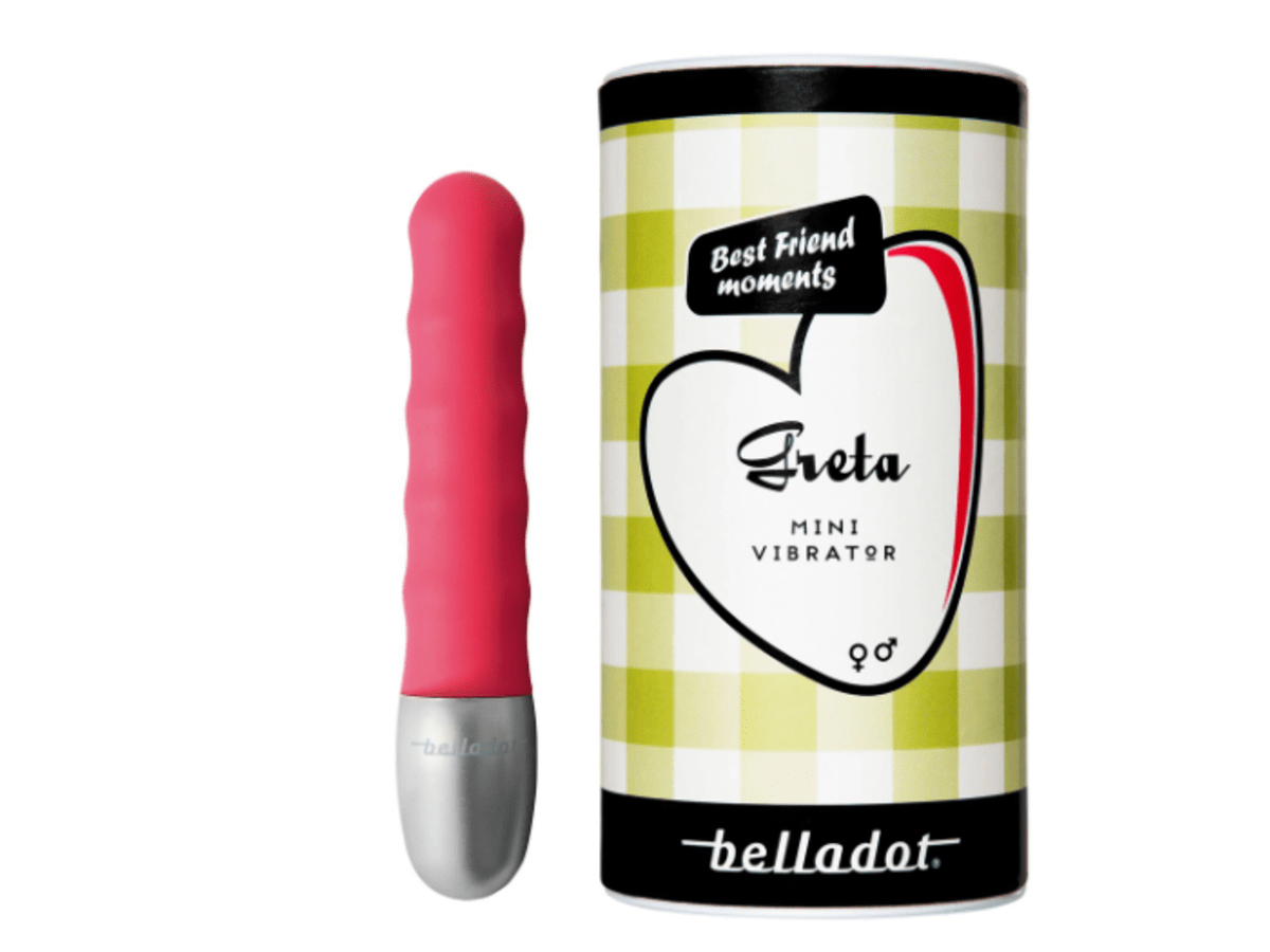 Greta Mini vibrator röd
