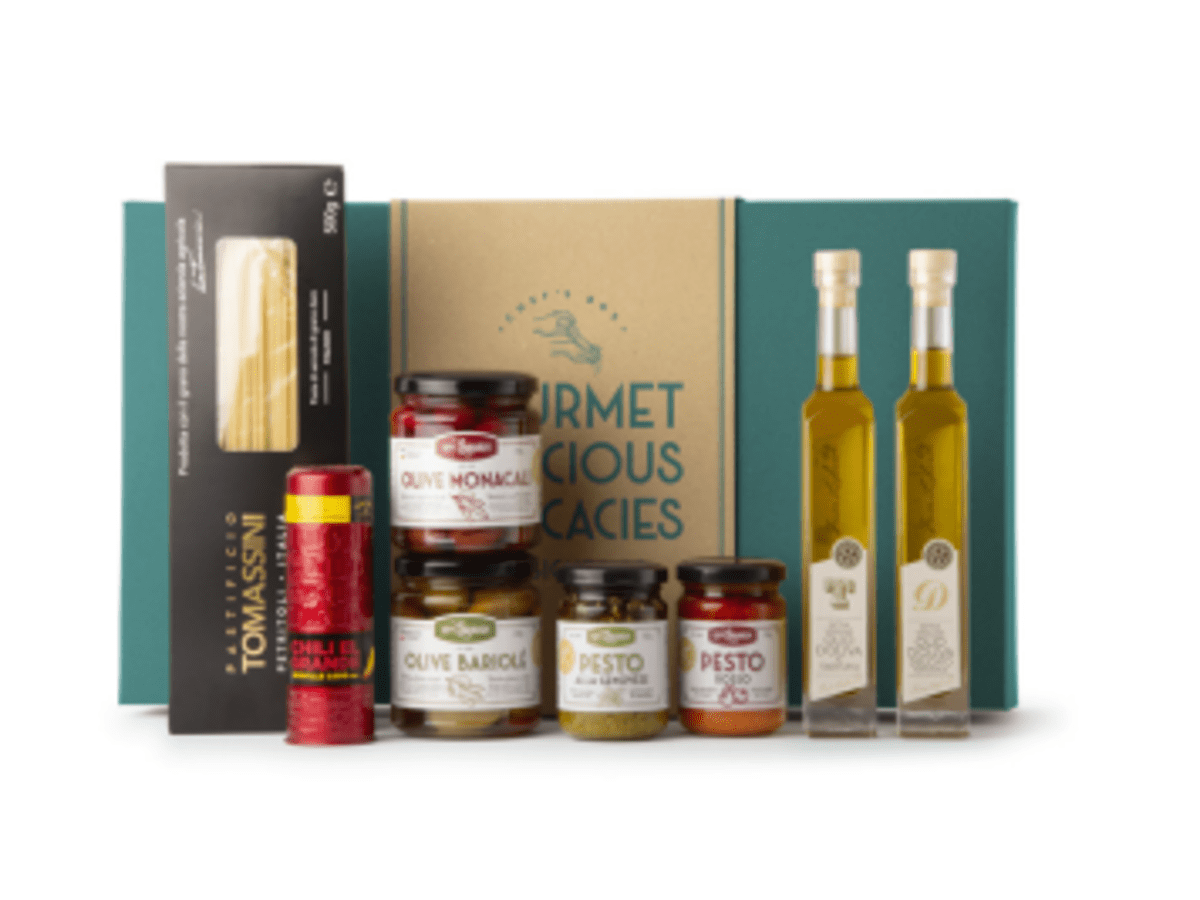 Gourmetlåda italienska delikatesser