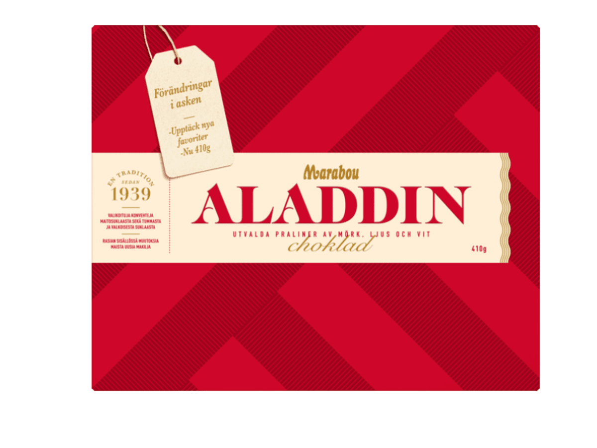 Aladdin Chokladask 410 gr