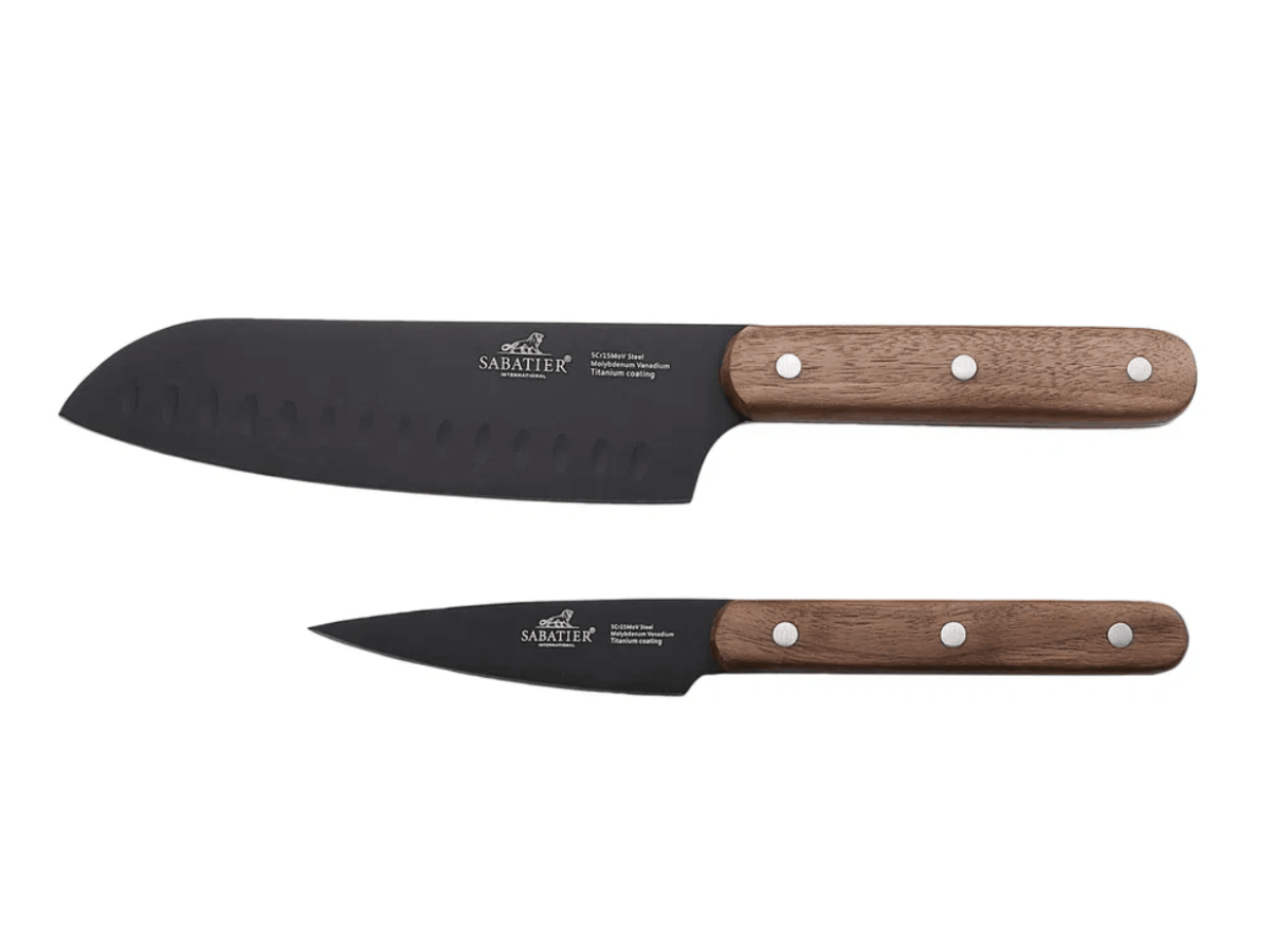 Lion Sabatier International Phenix Walnut Knivset 2 delar