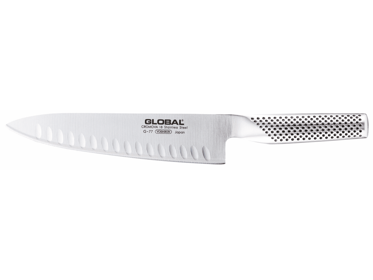 Kockkniv 20 cm olivslipad