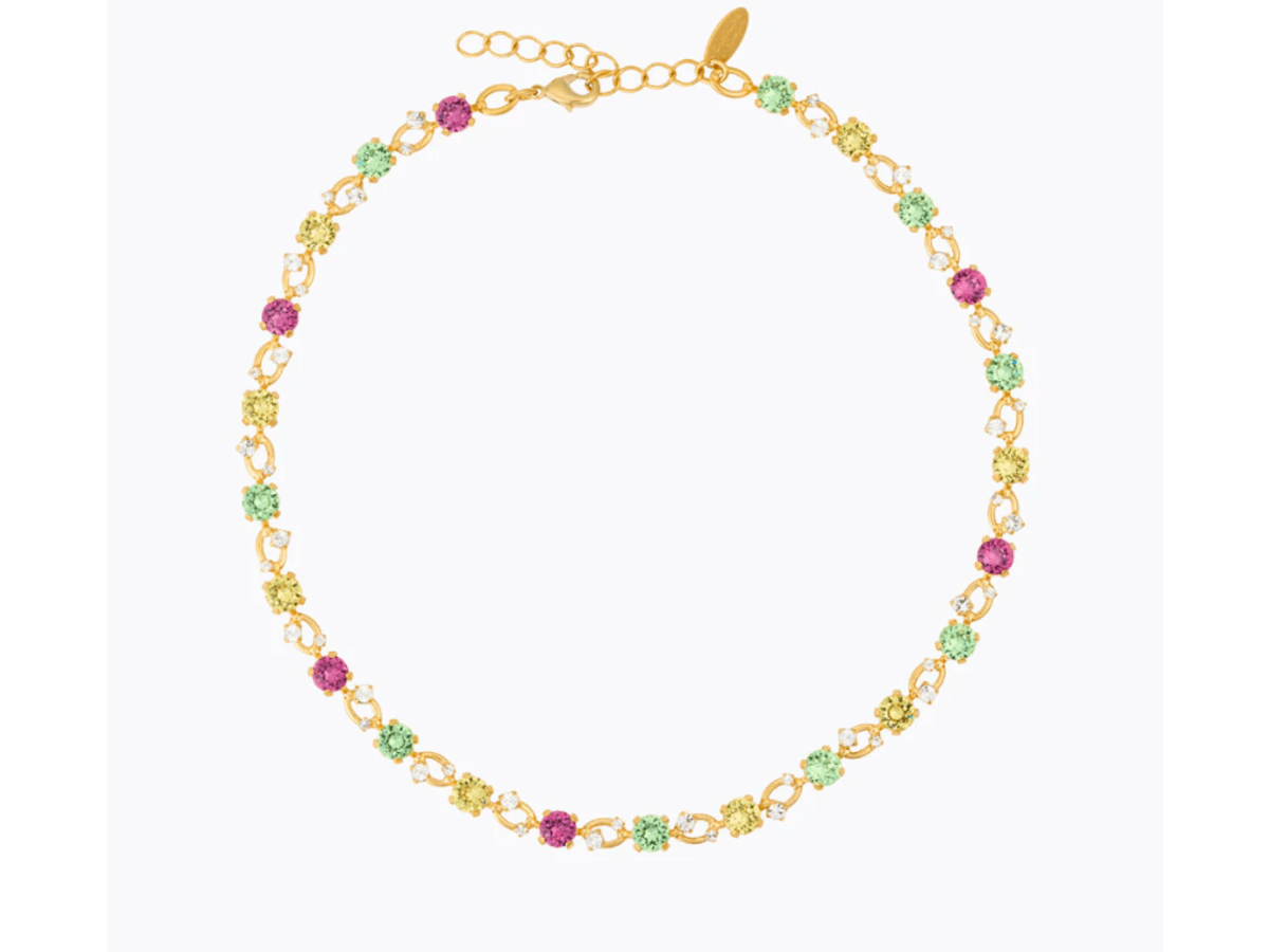 Fay Necklace / Autumn Bloom Combo - gold