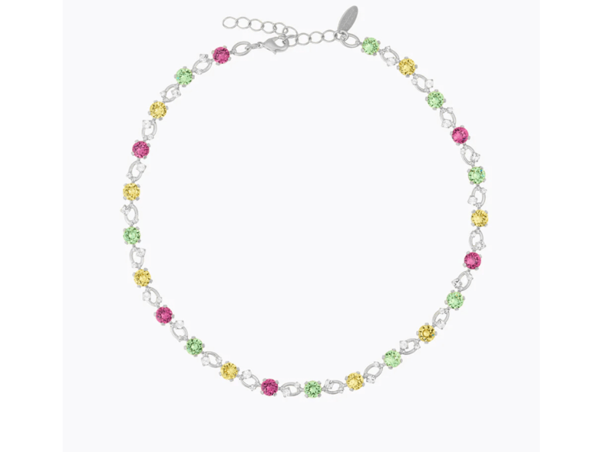 Fay Necklace / Autumn Bloom Combo rhodium
