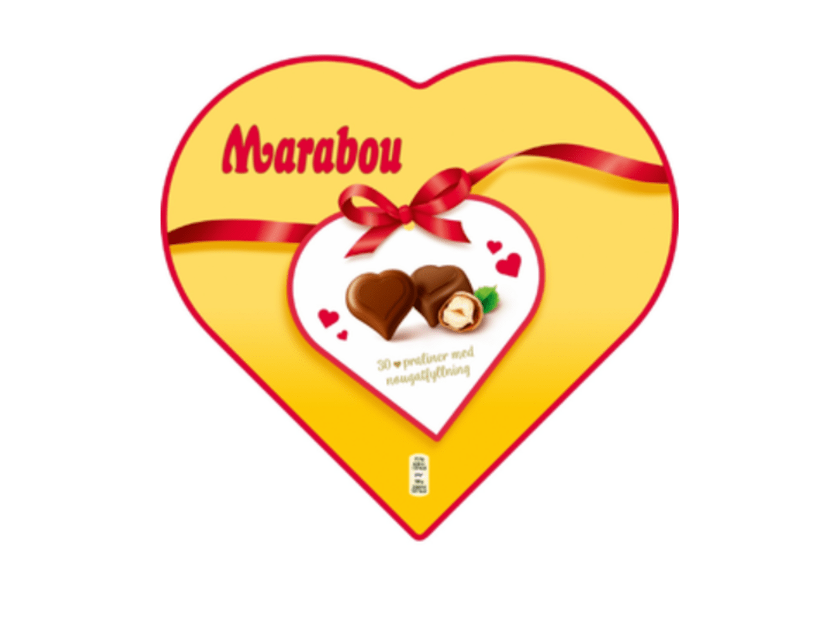 Marabou nougathjärtan