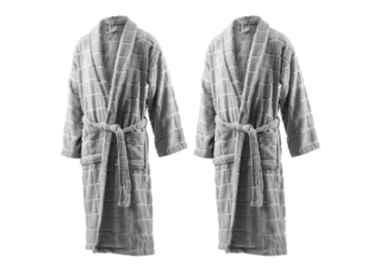 Rutig badrock, 2 st. Klicka "visa" för fler storlekar