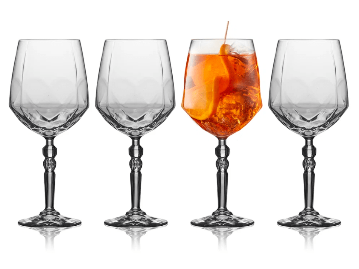 Krystal Alkemist Ginglas/Aperolglas 67 cl. 4 st
