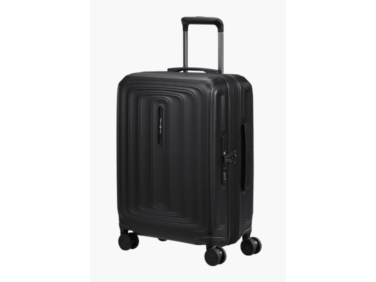 Expanderbar kabinväska med 4 hjul. 55cm & Expanderbar resväska med 4 hjul, 69cm