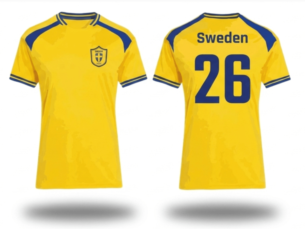 Sverigetröja med egen design