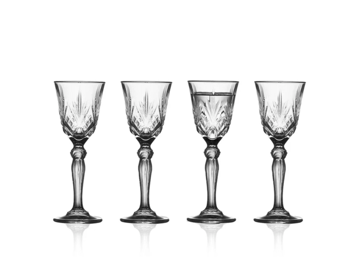 Kristall Melodia Snapsglas 5 cl 4 st