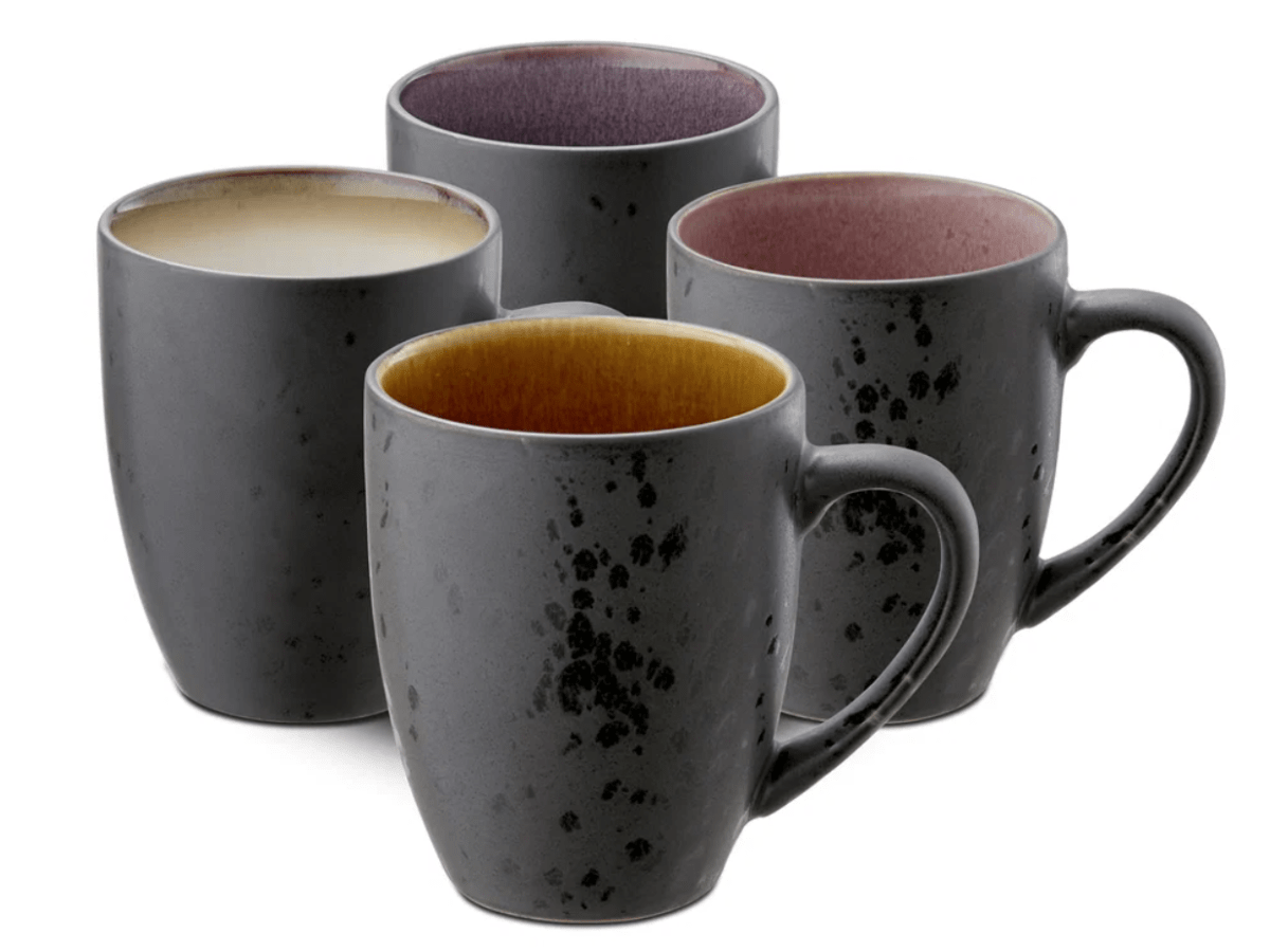 Mugg 4 st, svart