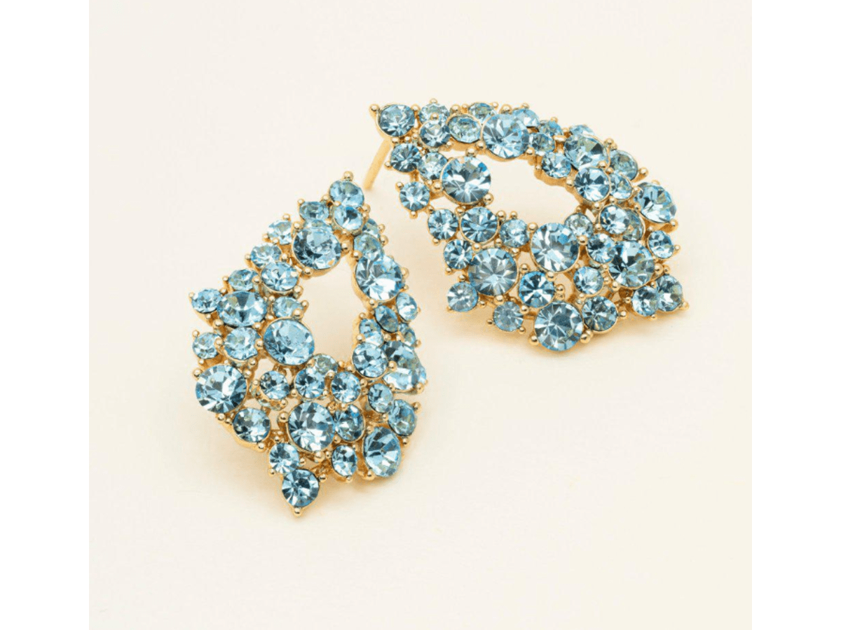 New Alice earrings - Celestial blue