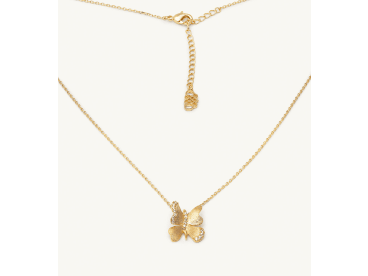 Brigitte necklace – Champagne mist