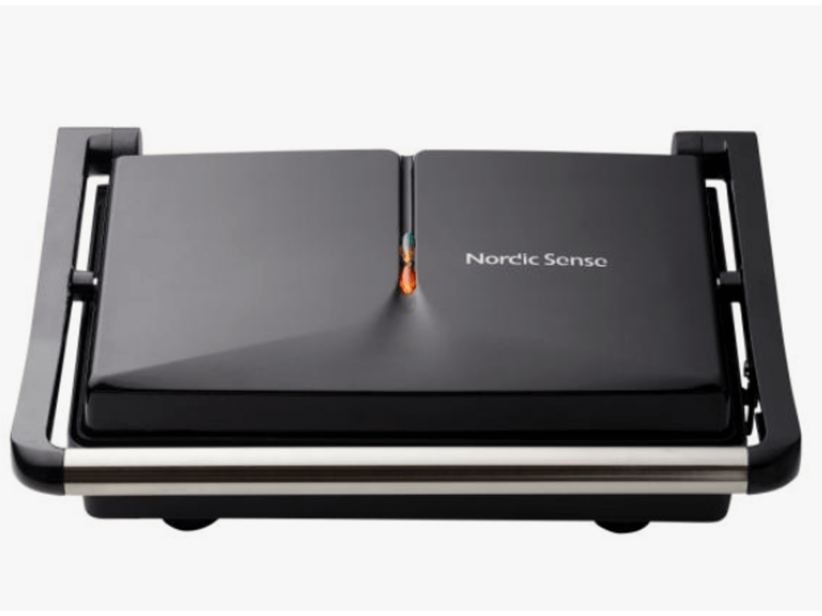 Paninigrill 1000 watt Svart