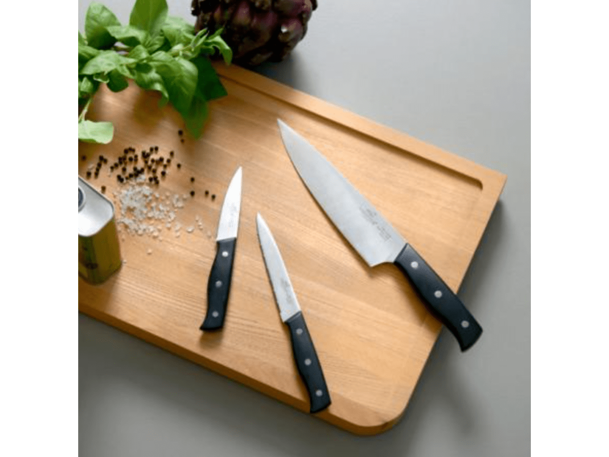 Lion Sabatier International Austral Knivset 3 delar Stål/Svart