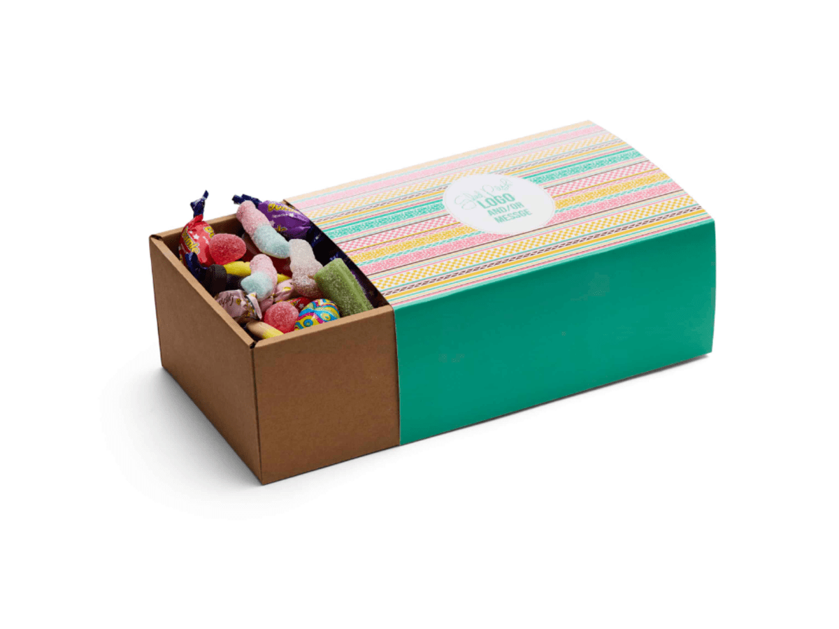 Presentask 1 kg godis med logotyp