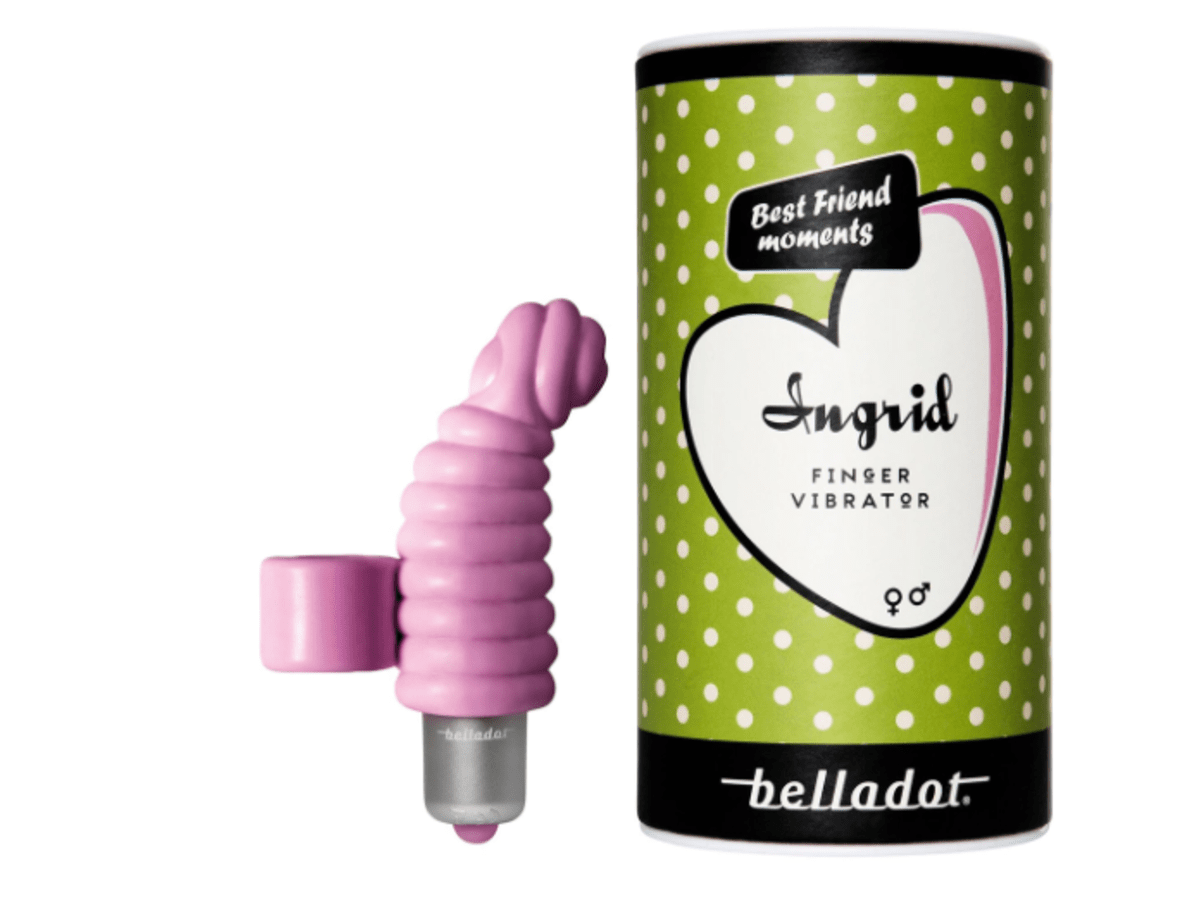Bodil G-vibrator gul