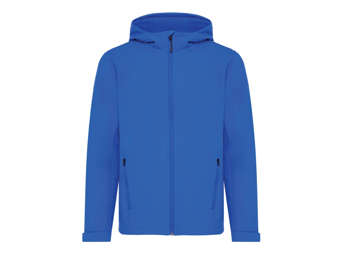 IQONIQ Makalu soft shell herrjacka i återvunnen polyester