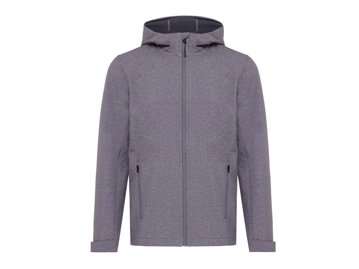 IQONIQ Makalu soft shell herrjacka i återvunnen polyester