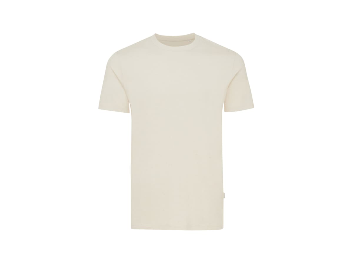 IQONIQ Manuel t-shirt i återvunnen ofärgad bomull