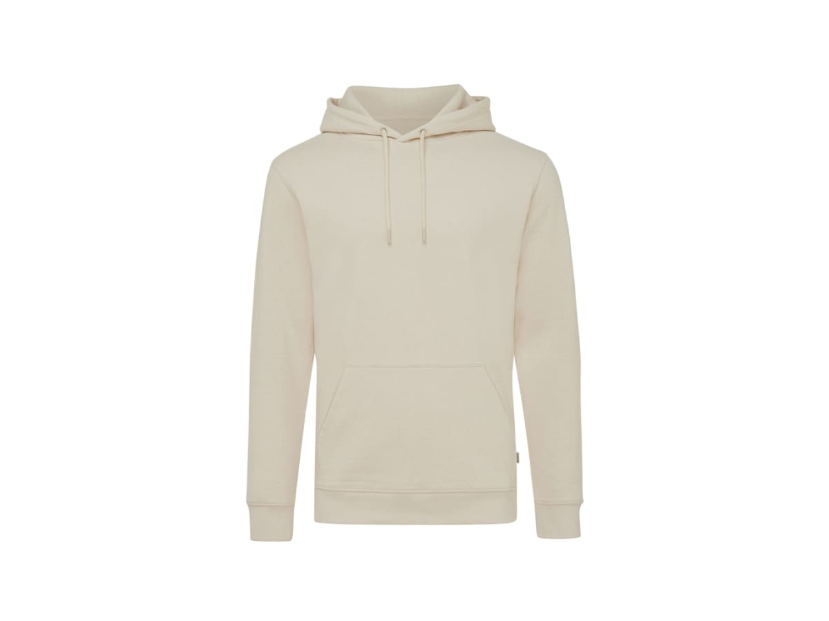 IQONIQ Torres hoodie i återvunnen ofärgad bomull